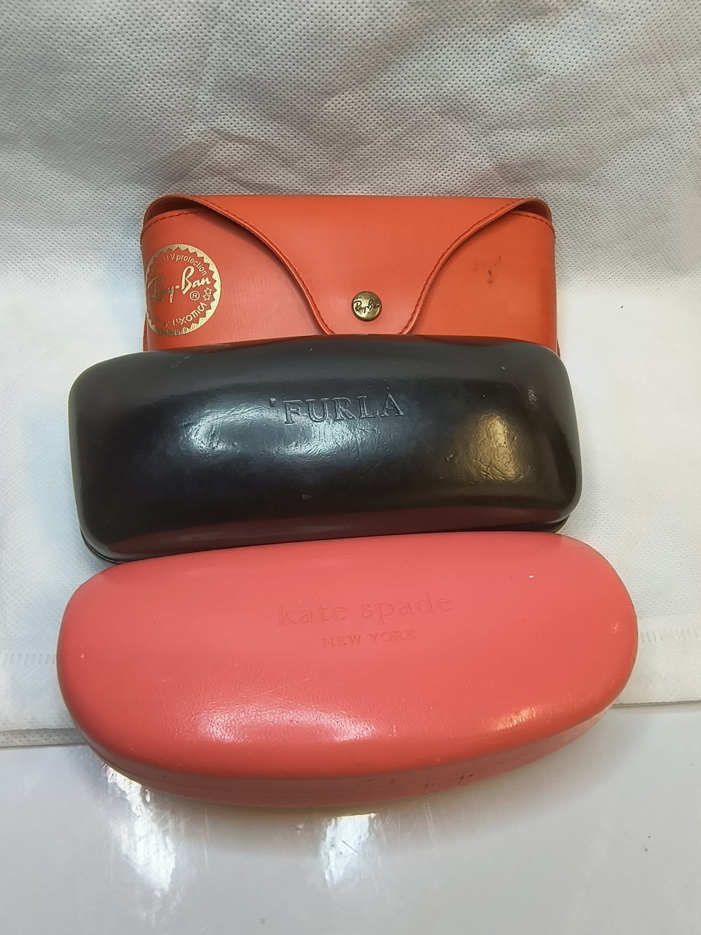 Furla Black Sunglasses Case